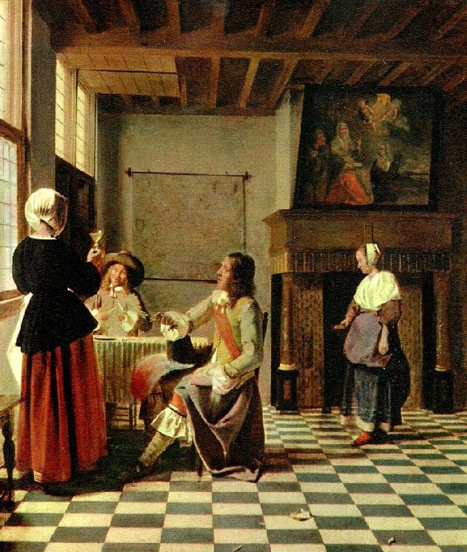 Pieter de Hooch interior china oil painting image
